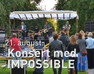 21. august: Utekonsert med IMPOSSIBLE