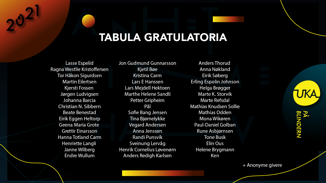 Tabula Gratulatoria